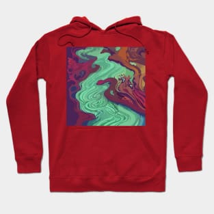 Snake Pattern Hoodie